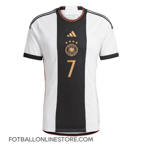 Billige Tyskland Kai Havertz #7 Hjemmetrøye VM 2022 Kortermet